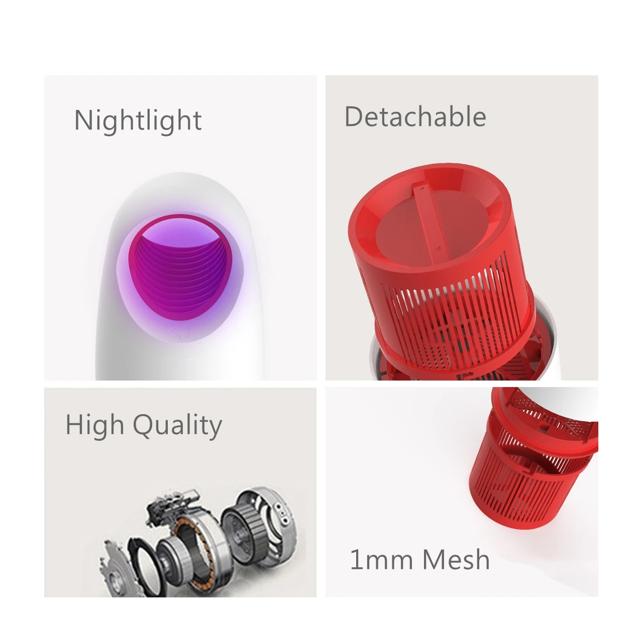 USB Электрический москитный убийца светодиодный светильник ловушка для комаров