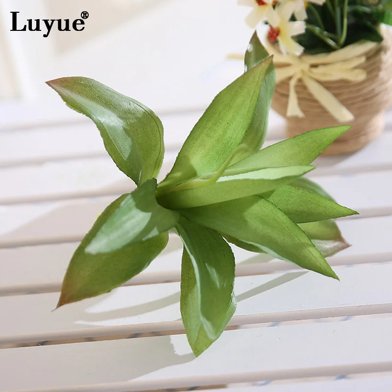 Luyue, высокое качество, искусственная кожа, искусственные влагозапасающие растения, алоэ, современный цветок, дерево, имитация, искусственный домашний декор, садовые растения большого размера
