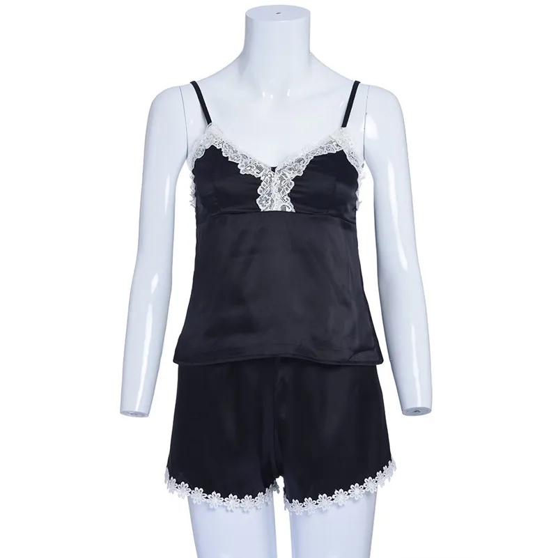 Женская кружевная пикантная страсть сексуальное белье 2PC Set mujer shein одежда для сна