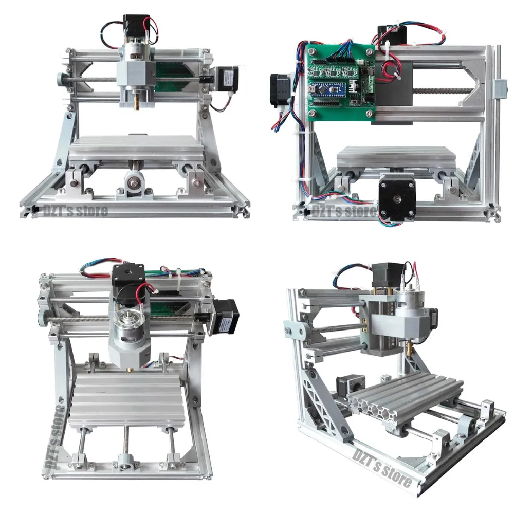 CNC 1610 GRBL управления Diy Мини станок с ЧПУ, рабочая зона 16x10x4,5 см, 3 оси Pcb фрезерный станок, древесины маршрутизатор, ЧПУ маршрутизатор, v2.4