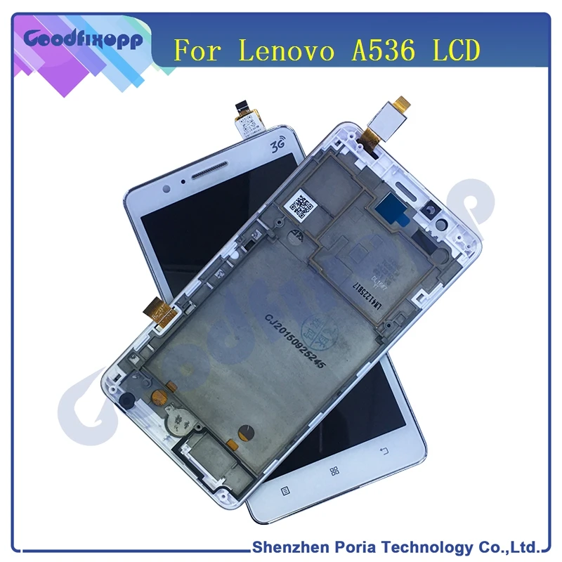 Для Lenovo A536 ЖК дисплей сенсорный экран дигитайзер в сборе оригинальный для замена