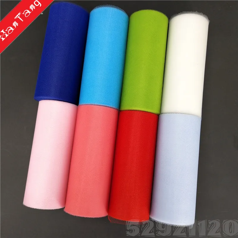 15 см * 22 м Тюль в рулоне ткань катушка пачка украшение для вечерние ного стола