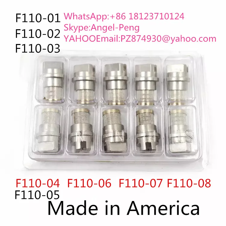 Сделано в Америке SJV плоский вентилятор огнестойкий распылитель наконечник