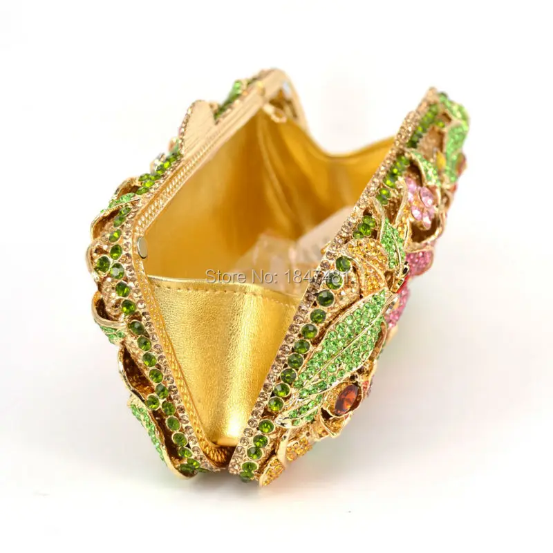 LaiSC Коробка Форма вечерние сумки Роскошная обувь с украшением в виде кристаллов