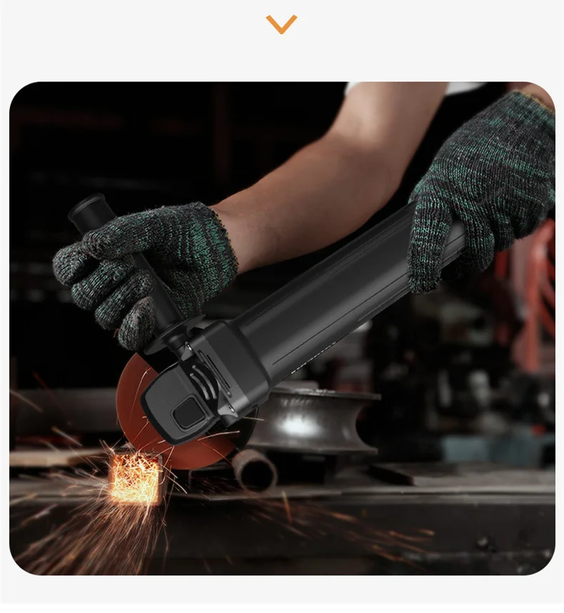 Угловая шлифовальная машина многофункциональная бытовая электрическая