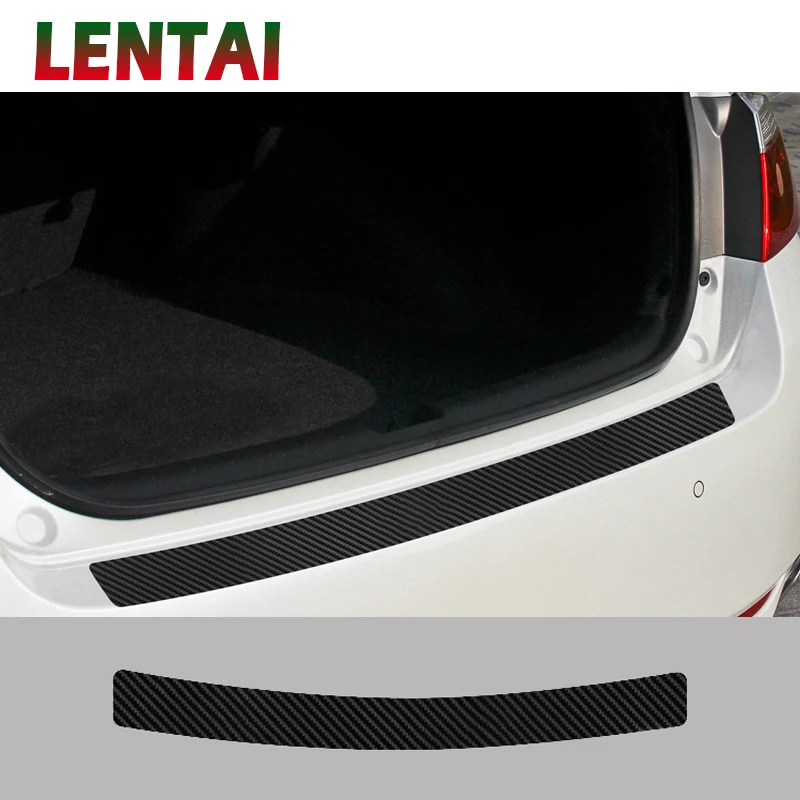 LENTAI багажник полоски из углеродного волокна анти ногами Защита от царапин