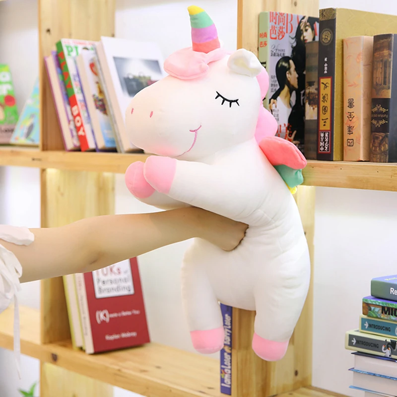

MIAOOWA 1PC 40/50/60CM Lovely Unicorn Animal Plush Doll Baby Cute Unicorn Soft Pillow Stuffed Toy Kid Children Girl Gift Home De