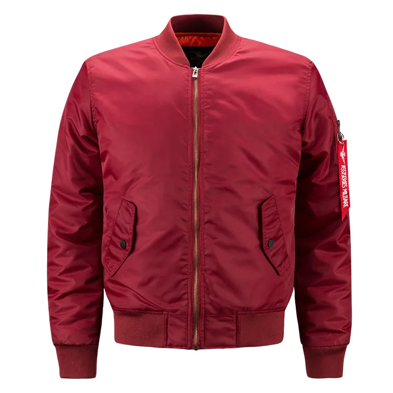 

Bomber Jacket Casual Thin Windbreaker Jacket and Coat