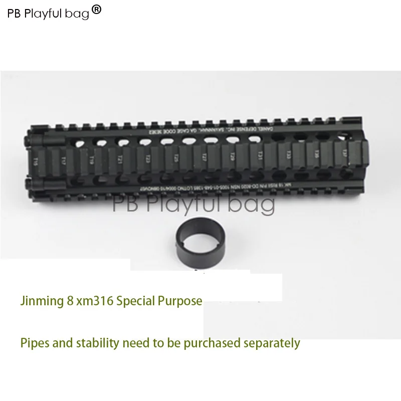 a set Outdoor sports reality cs water bullet gun mk18 jinming9 bd55ttm black xm316 malgap SLR upgrade material fishbone accessory OD71 - Цвет: a set
