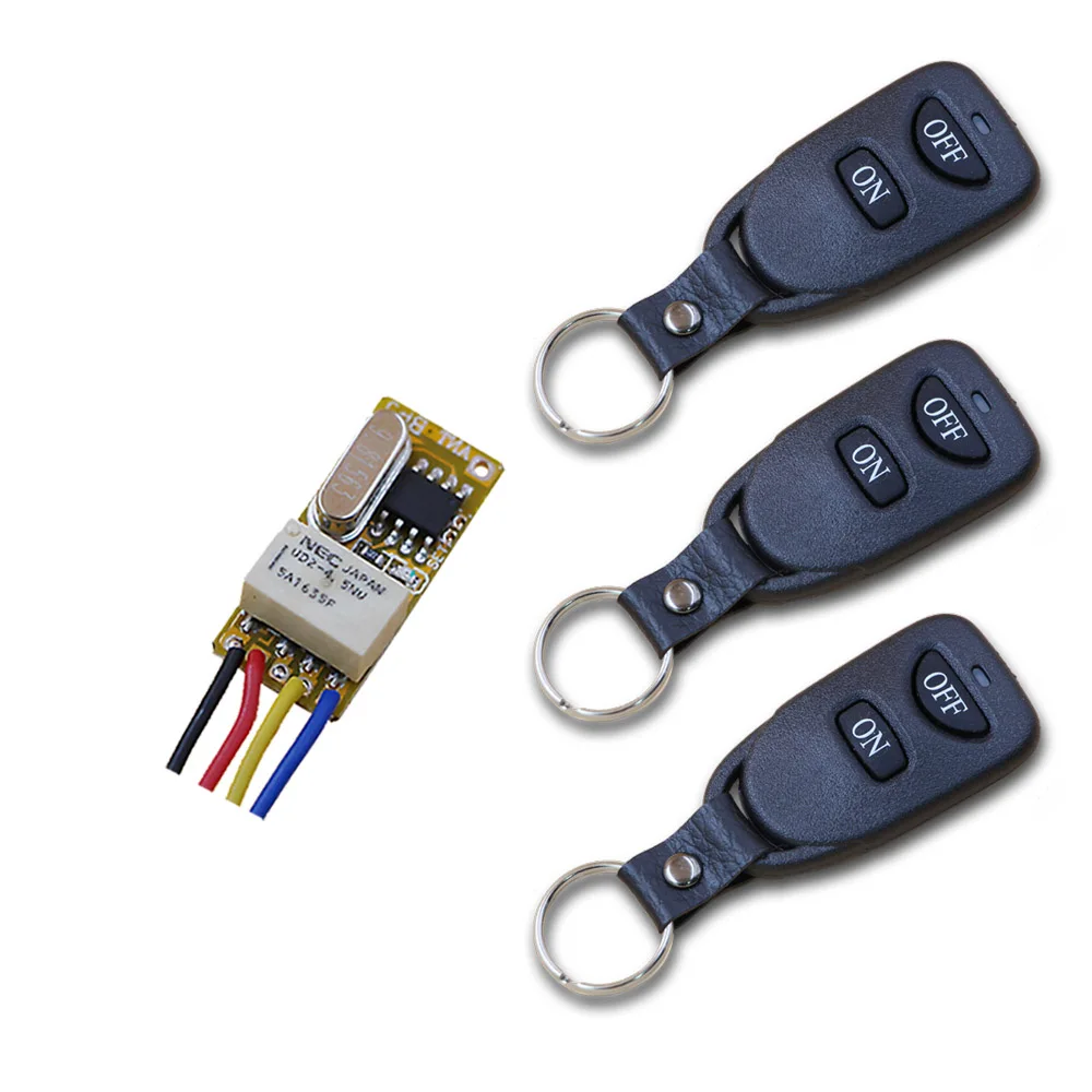 Беспроводной пульт дистанционного управления для гаражных дверей 4 5 в пост. Тока