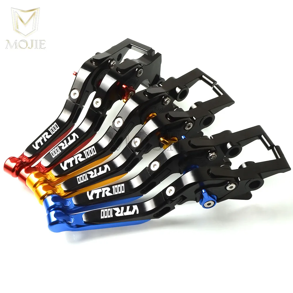 Для Honda VTR 1000 VTR1000 FV/FW/FX/FIRESTORM 1997-1999 Мотоцикл CNC регулируемые складные выдвижные
