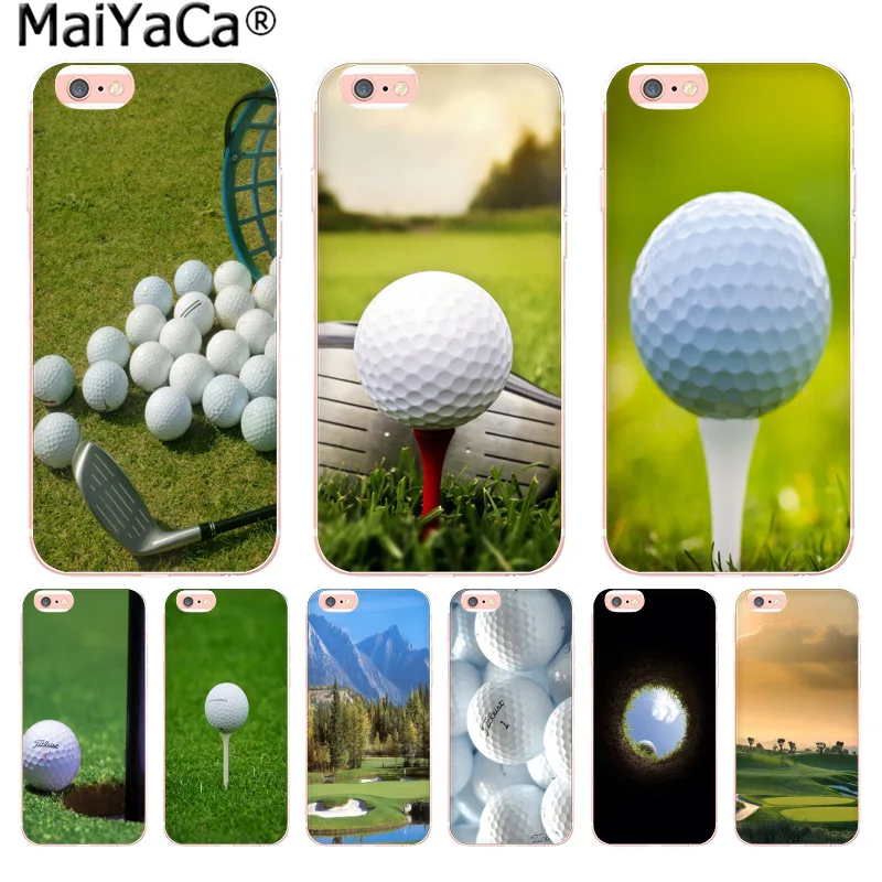 Новое поступление Модный чехол для телефона MaiYaCa Sport Golf Course Apple iphone 11 pro 8 7 66S Plus X Φ SE