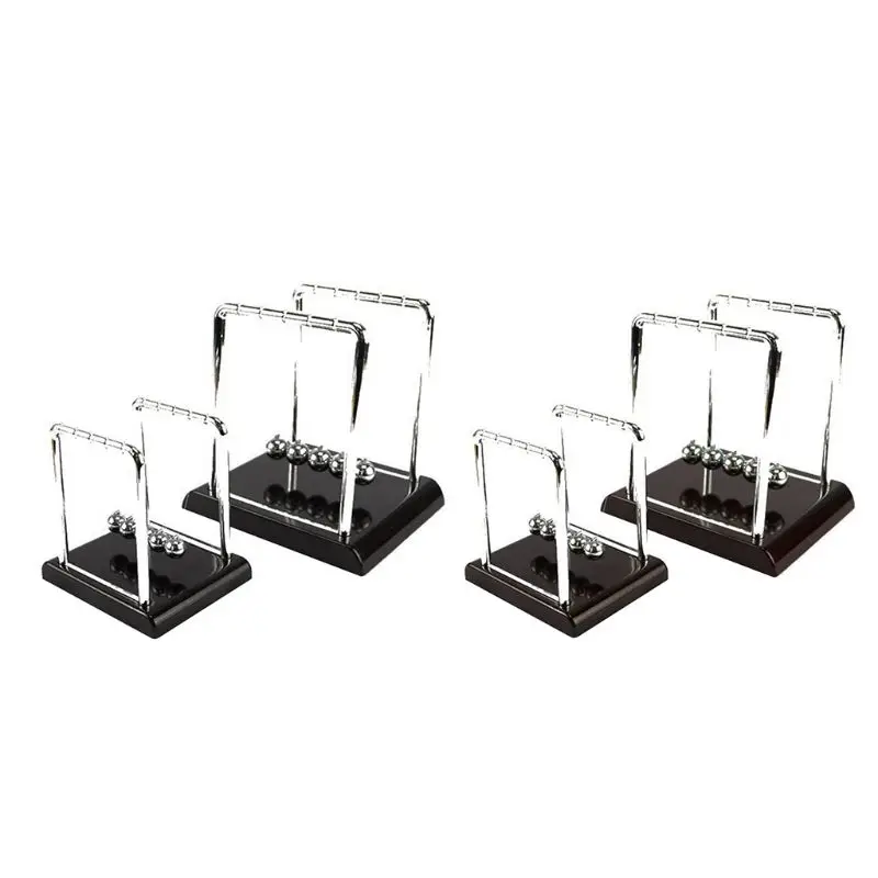 

Physics Newtons Cradle Steel Bumper Balance Balls Science Pendulum Educational Toy Gift For Home Desk Kids
