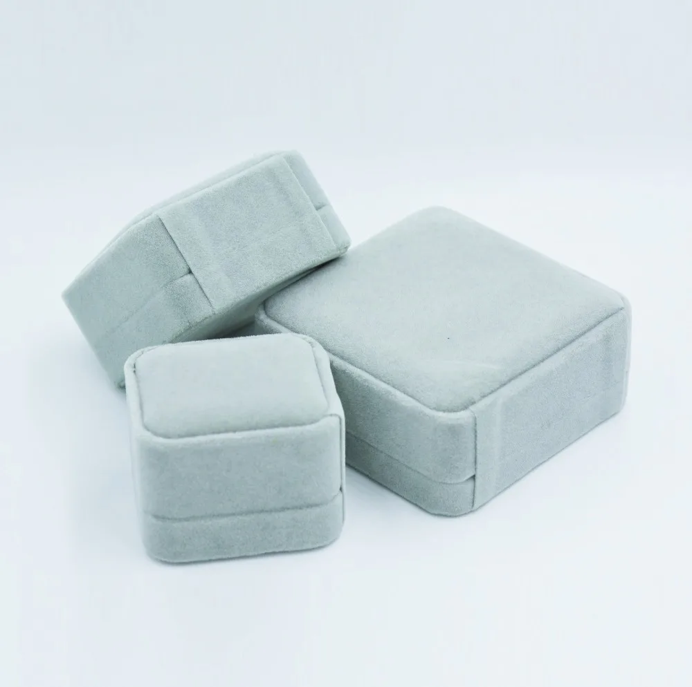 Высококачественные подарочные коробки из фланелевой ткани шкатулки для