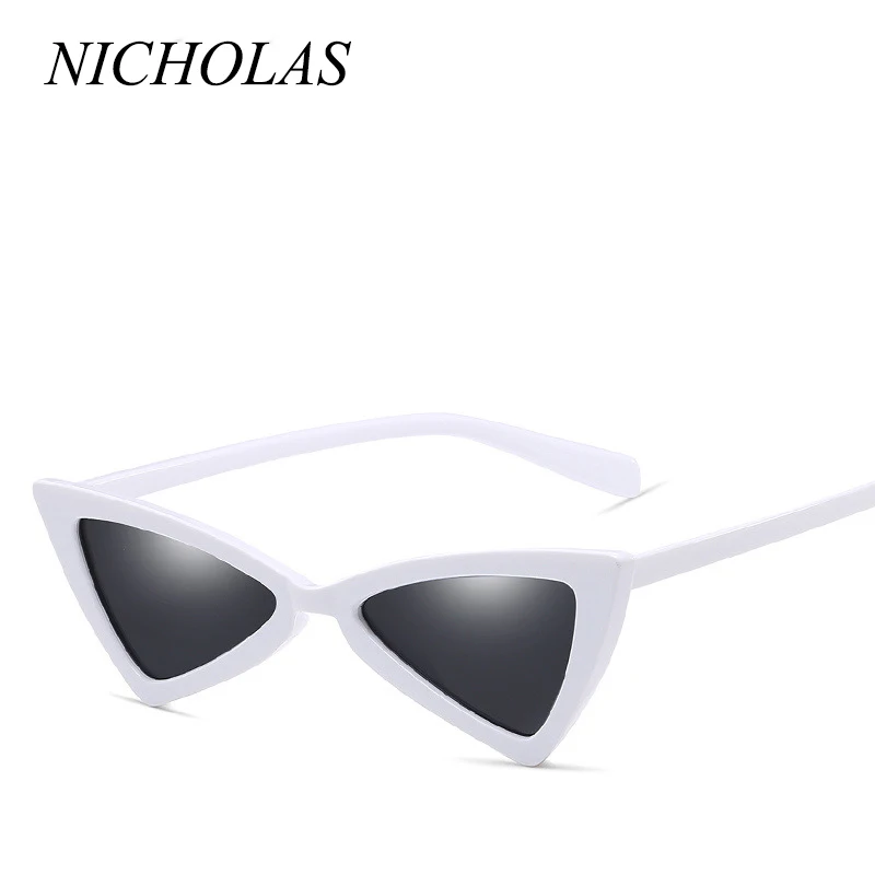 Треугольные очки NICHOLAS женские модные солнцезащитные Oculos De Sol Feminino Lunette Soleil NL148|lunette