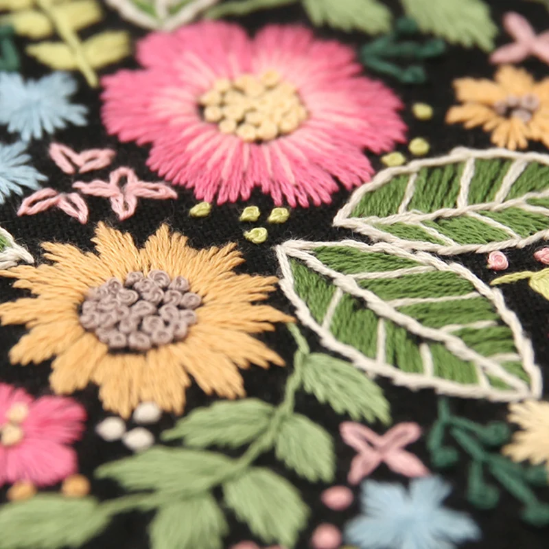 Новые наборы для вышивки ручной работы с рамкой начинающих крестиком ручная