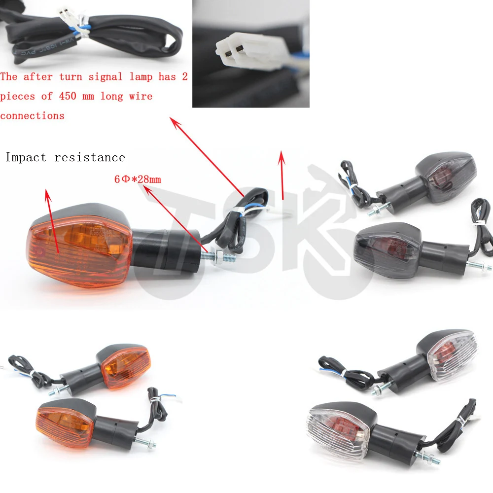 Поворотная индикаторная лампа спереди и сзади для Honda CBR 125R 900RR 1100XX RVT1000R RC51 VTR1000 SP-1 CB400 VTEC III CE сертификация