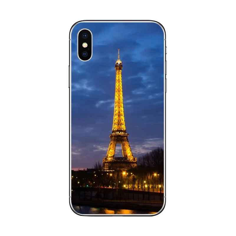 Чехол для телефона ciciber с романтическим Парижем Эйфелевой башней для iPhone 11 Pro Max 7 6 6s 8 Plus 5S SE X XR XS Max мягкий чехол из ТПУ