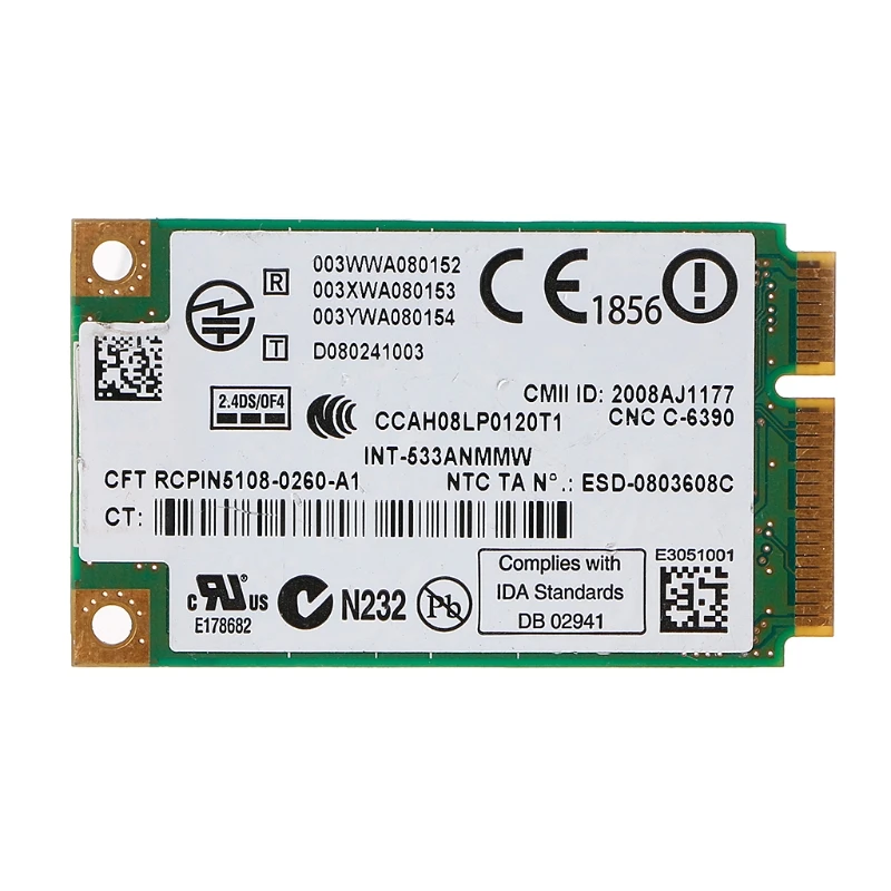5300 533AN_MMW беспроводной WLAN WiFi Mini PCIe Card 802.11n + 450 Мбит/с модуль устройства | Компьютеры