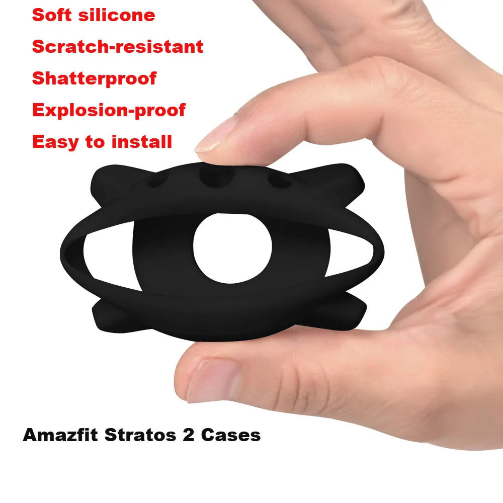6/lot Amazfit Stratos 2 случаях Экран Плёнки для Xiaomi Huami Amazfit Stratos 2 часы Защитный чехол Защитная пленка