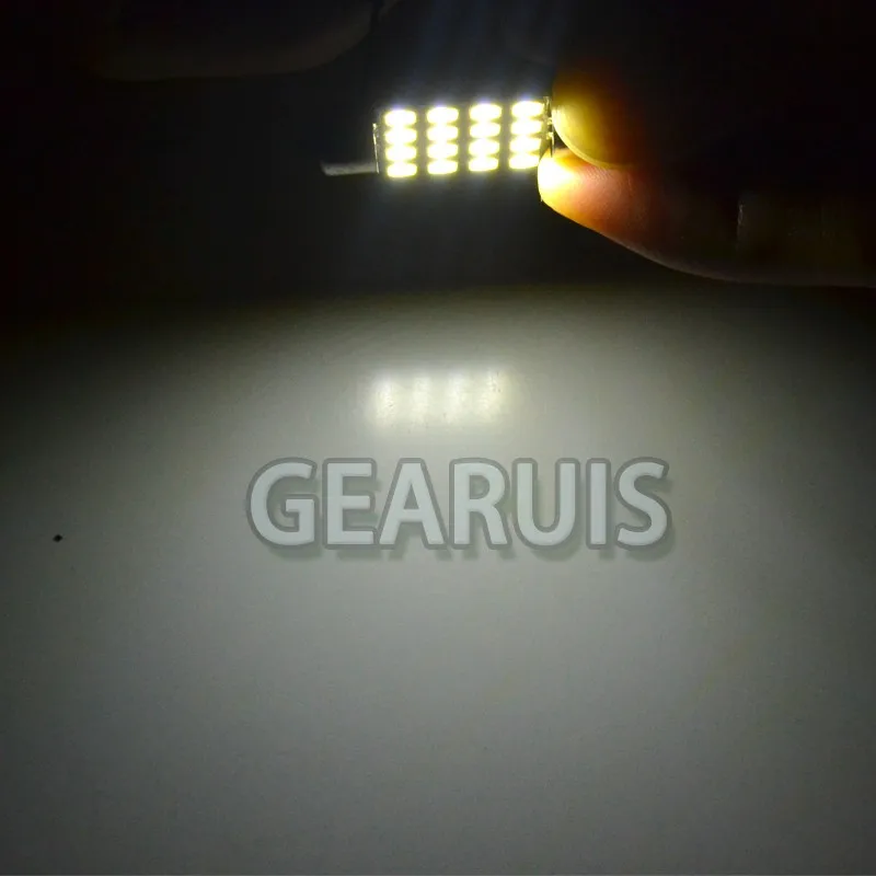 10 шт. C5W Festoon Canbus 16 SMD 2835 Светодиодный 120MA без ошибок 31 мм 36 39 41 16SMD светильник для