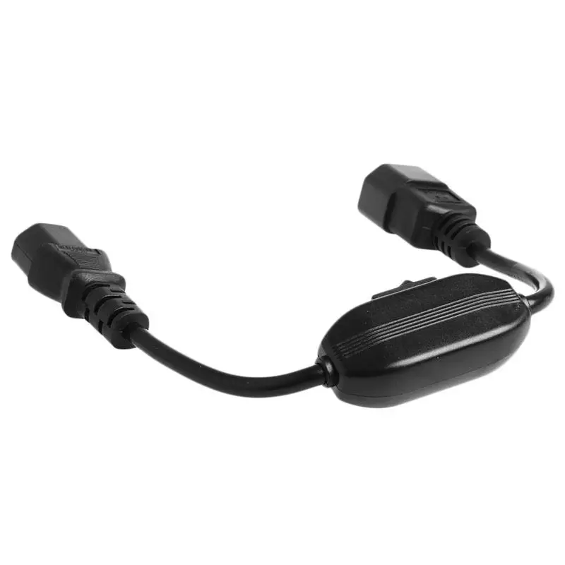 Специальный PDU UPS кабель питания 30 см IEC 320 C14 C13 с переключателем ВКЛ/ВЫКЛ|iec c14|iec 320c14