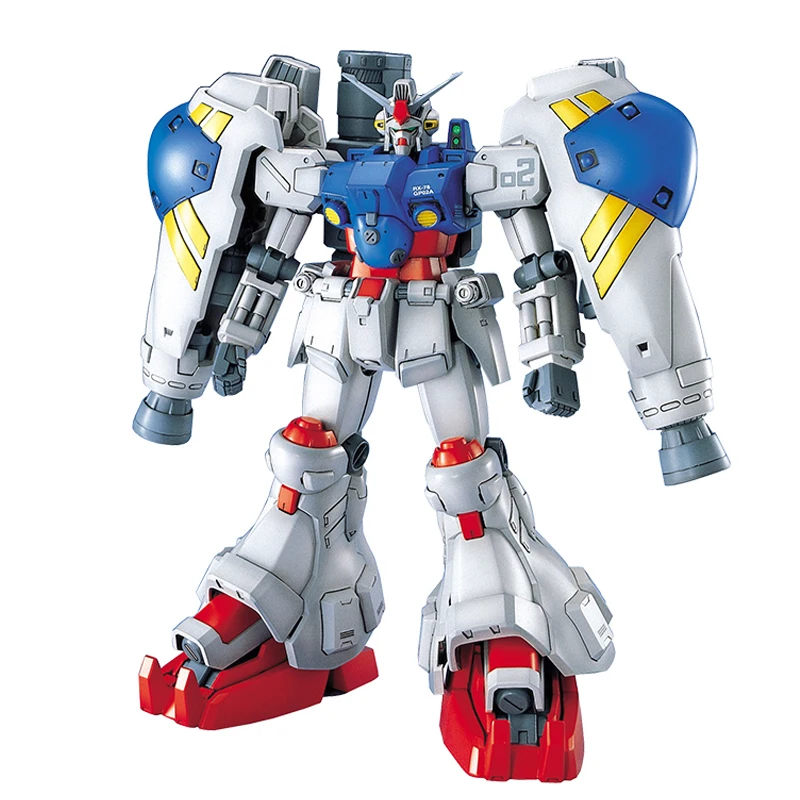 Bandai Gundam MG 1/100 RX 78 GP02A мобильный костюм сборные модели наборы экшн фигурки детские