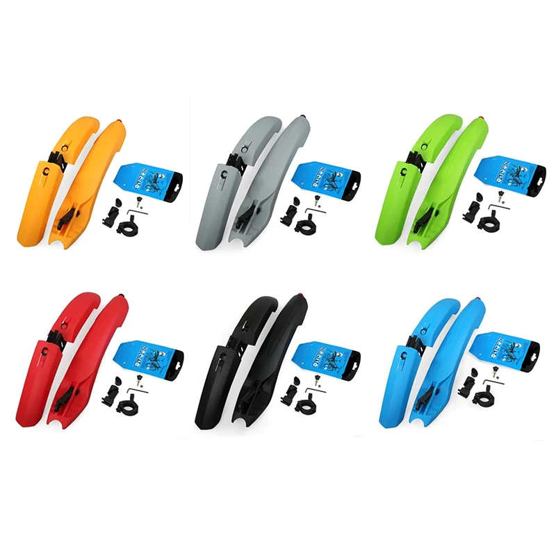 2017 крылья для горного велосипеда быстросъемный передний задний светодиодный