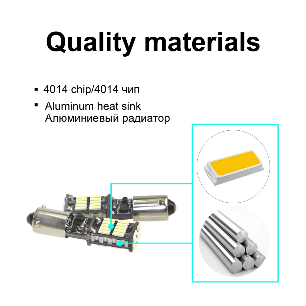 KEIN 2 шт. ba9s led BAX9S BAY9S t4w h6w h21w неполярность 26SMD 4014 12V LED Авто Чтение номерного знака