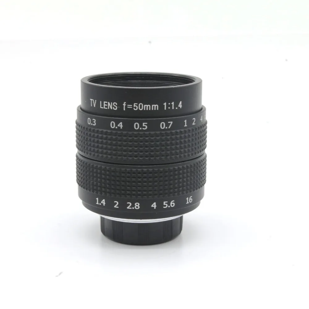 50 мм f1.4 C крепление камеры видеонаблюдения объектив для M4/3 EPM1 EPM2 EP5 EPL6 EPL7 E P3 PL3 EM5 EM1