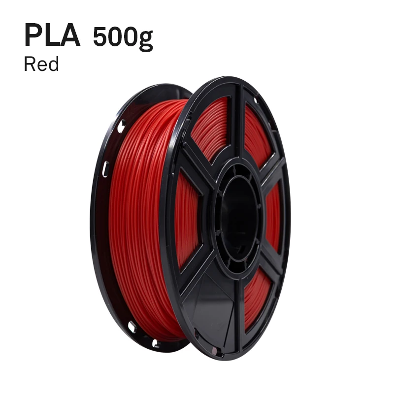 Нить Flashforge PLA 0,5 кг для искателя приключений 3, искателя, Dreamer, Inventor serial - Цвет: PLA 0.5 red