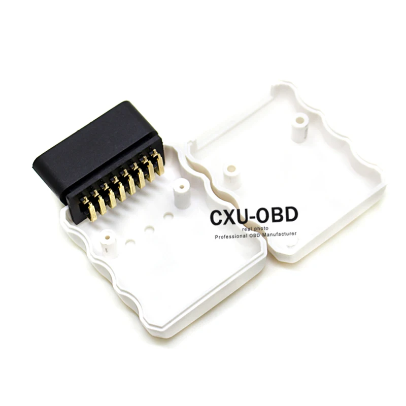 Штепсельная вилка OBD2 16 pin разъем OBD II адаптер OBDII J1962 5 шт./лот в наличии бесплатная
