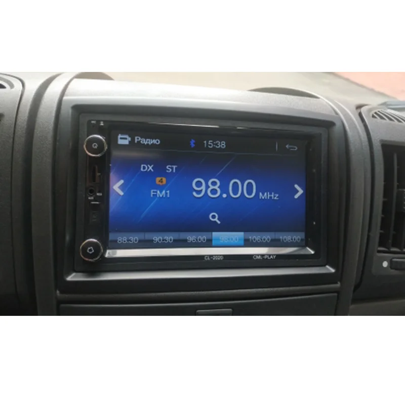 2 Din фасции для CITROEN Jumper 2006+ PEUGEOT Boxer 2006+ FIAT Ducato 2006+ Радио CD DVD аудио Даш монтажный комплект накладка рамка