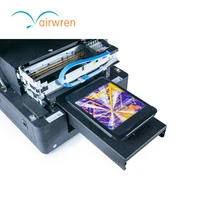 a4 size dtg t shirt printer with free t shirt tray direct to garment cotton fabric printing machine with high resolution