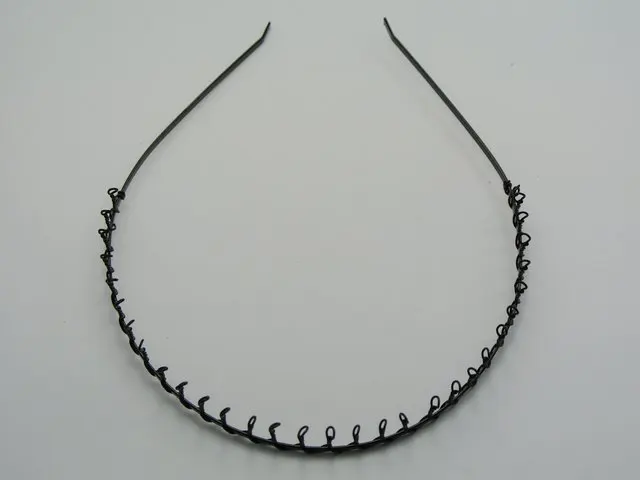 5 модных металлических черных зубчатых повязок унисекс для футбола | Украшения и