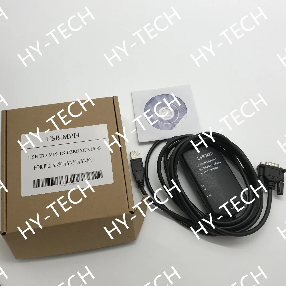 USB MPI S7 200/300/400 PLC кабель программирования + для подключения ноутбука компьютера