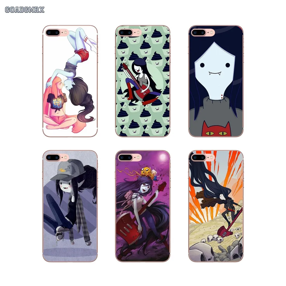 Прозрачный мягкий чехол для iPhone 6 6S 7 8 Plus X XS MAX XR 4 4S 5 5S SE 5C Adventure Time