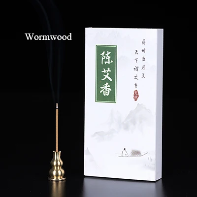 Wormwood PINNY 10,5 см натуральные короткие аромапалочки 150-170 шт. портативные ароматические палочки для благовоний сандаловое дерево Домашний Аромат буддийский Porta - Аромат: Wormwood
