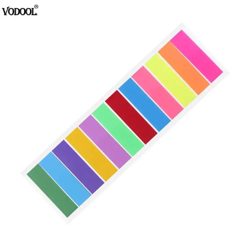 VODOOL, 12 цветов, 240 шт, наклейки для заметок, стикеры для заметок, метка блокнота, бумага, закладки, блокнот для заметок, школьные принадлежности
