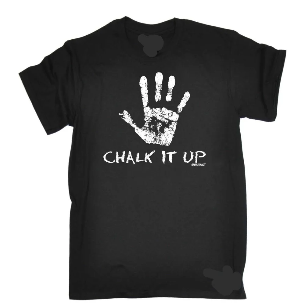 Мужская спортивная футболка с воротником-лодочкой Спортивная принтом мела для