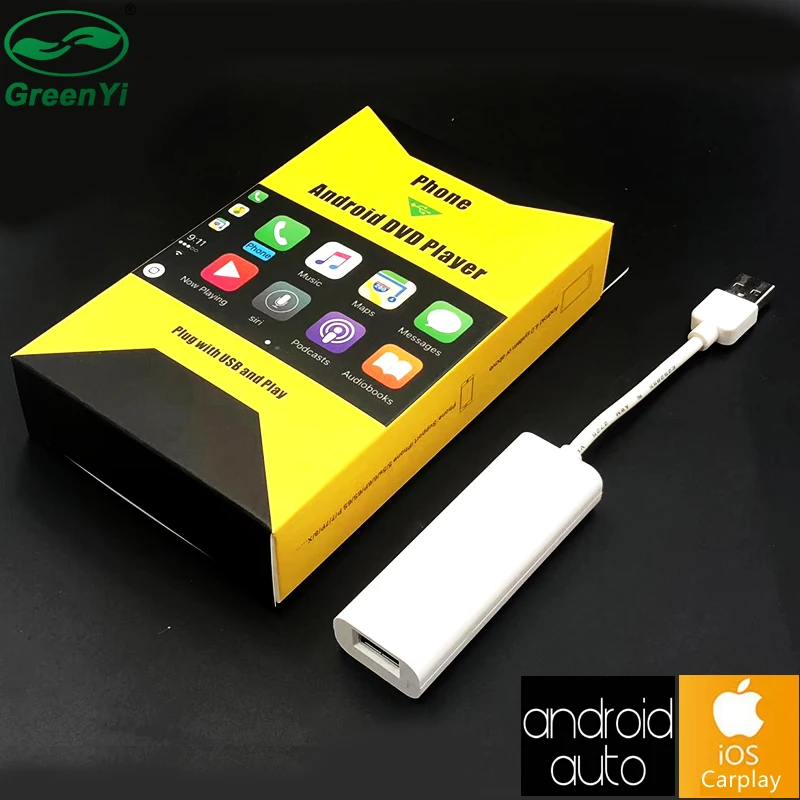 CarLink USB Smart Link Apple CarPlay Dongle для Android навигационного плеера Mini Carplay Stick с Auto|Кабели