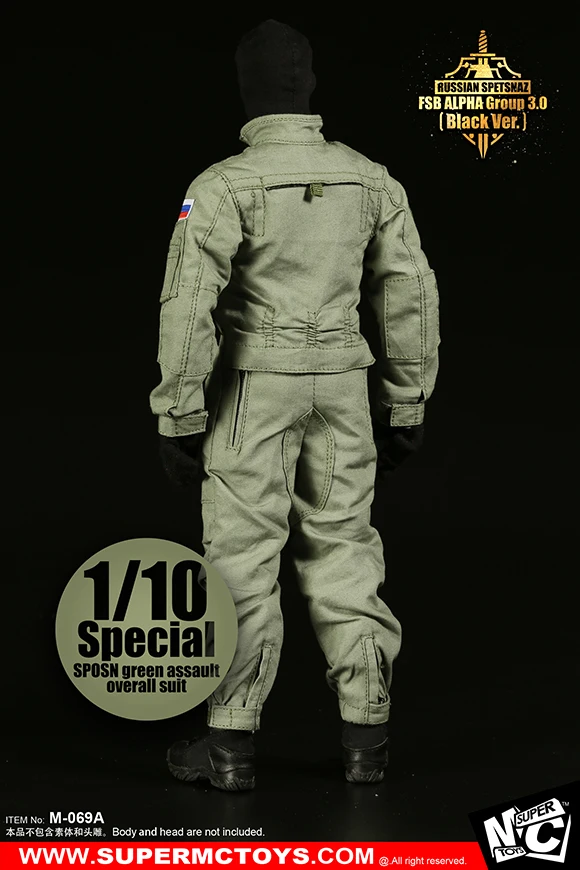 SuperMCTOYS M-069 1/6 русский спецназ FSB Alfa Group 3,0 Набор для 12 дюймовых фигурок DIY
