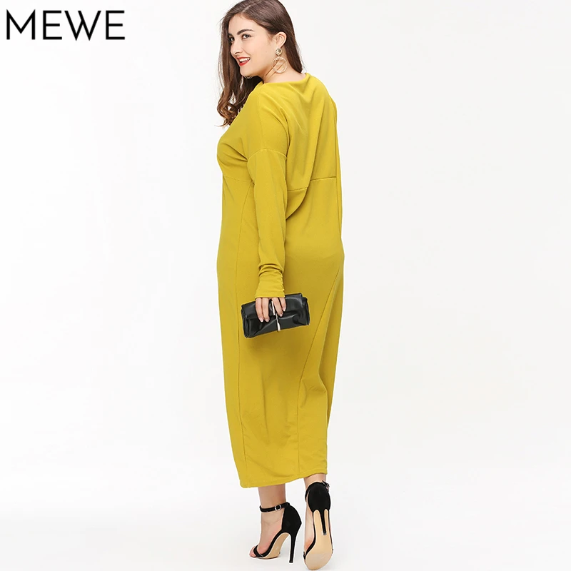 Платья для женщин 2018 большой размеры Винтаж Макси Вечерние Облегающая рубашка