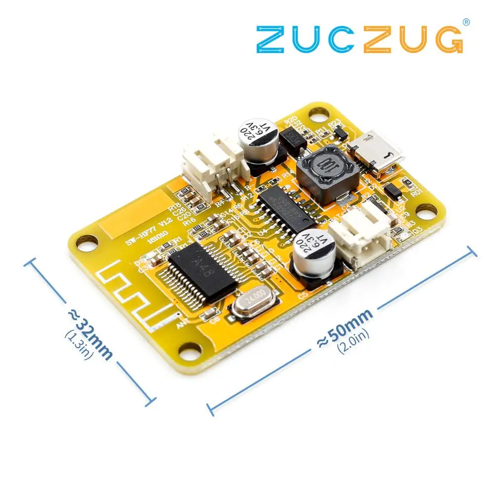 USB моно Bluetooth цифровой Мощный 6 Вт усилитель динамик DIY Модифицированная плата