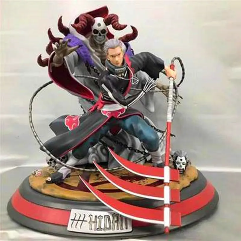 Наруто Организация Акацуки Bleach Hidan GK смола статуя украшения фигурки Коллекция Модель игрушки X736