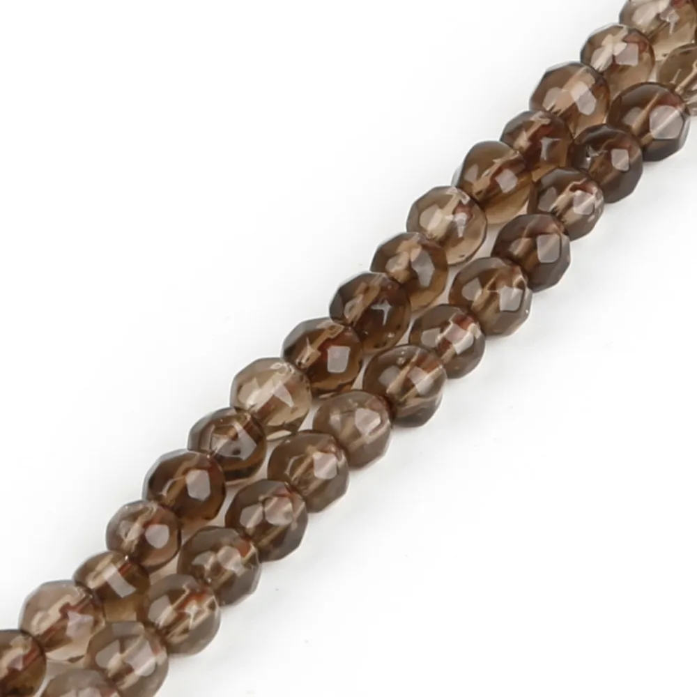 Hot Sale 4 6 8 10mm Faceted Natural Stone Round Ball Beads for DIY Necklace Bracelet Jewelry 2018 New Fashion | Украшения и