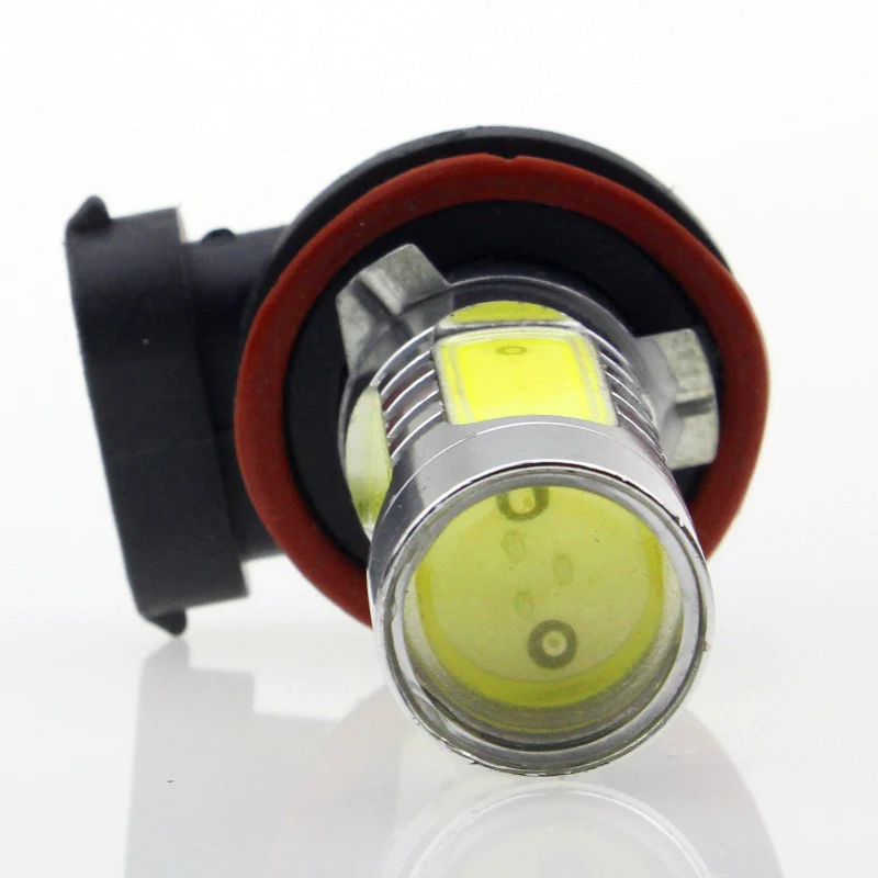 2шт H11 7 5 W Высокая мощность COB Светодиодный прожектор лампа для вождения