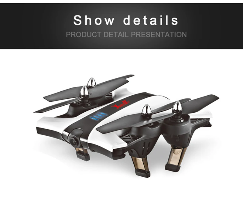 Вертолет Дрон с камерой HD 720P wifi FPV RC дроны Профессиональный складной Квадрокоптер X-17 VS VISUO XS809HW E58 X12
