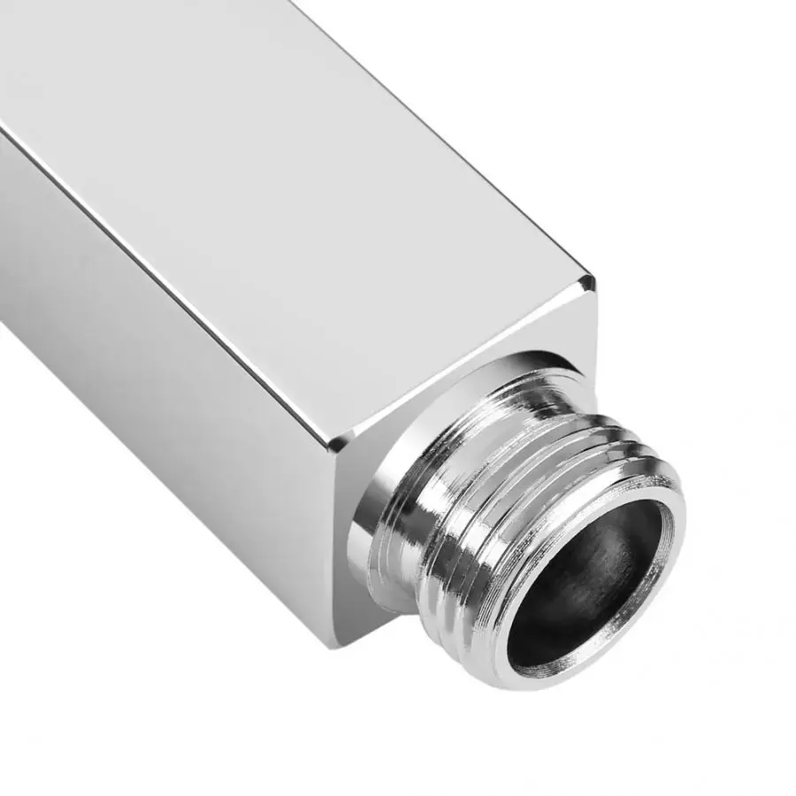 30 см хромированная квадратная потолочная насадка для душа настенная ванной