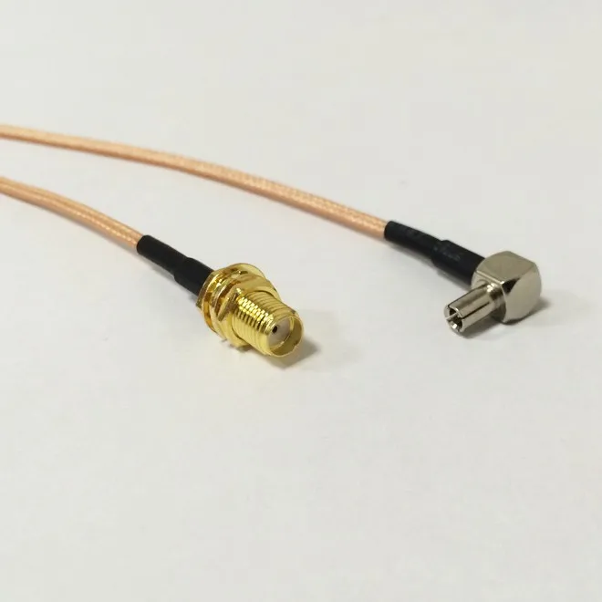 SMA переключатель TS9 косичка кабель SMA женский переборка переключатель TS9 мужской угловой разъем RG316 кабель 15 см " /30 см/50 см/100 см